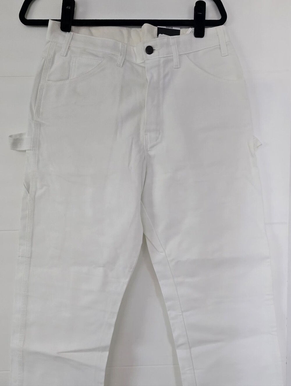 NWT Dickies White Relaxed Fit Utility Carpenter Pants 32x32